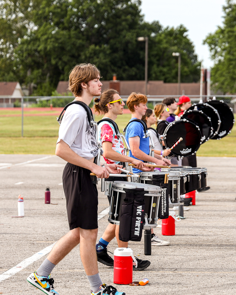 Band Camp outside practice
