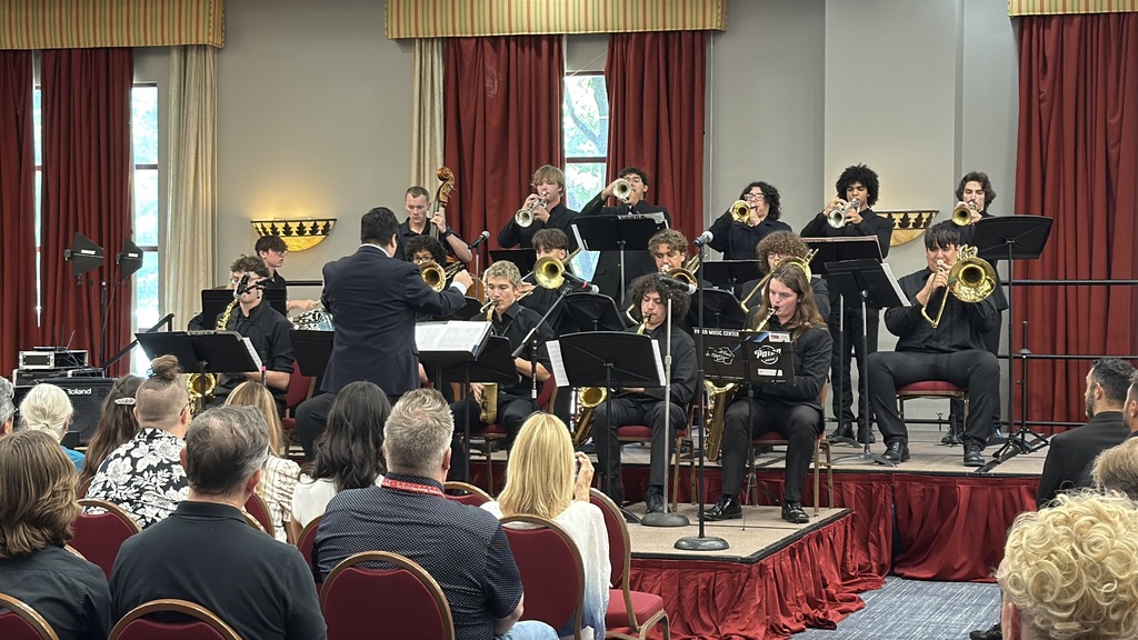 students performing