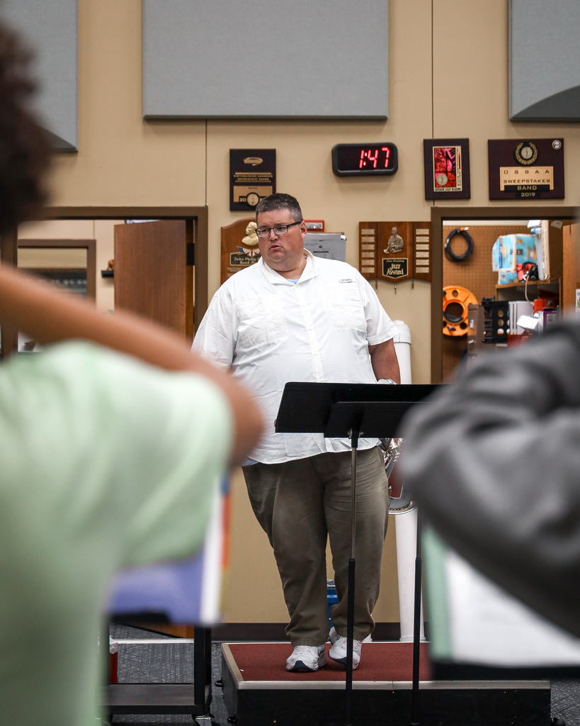 Band Director, T.J. Smith