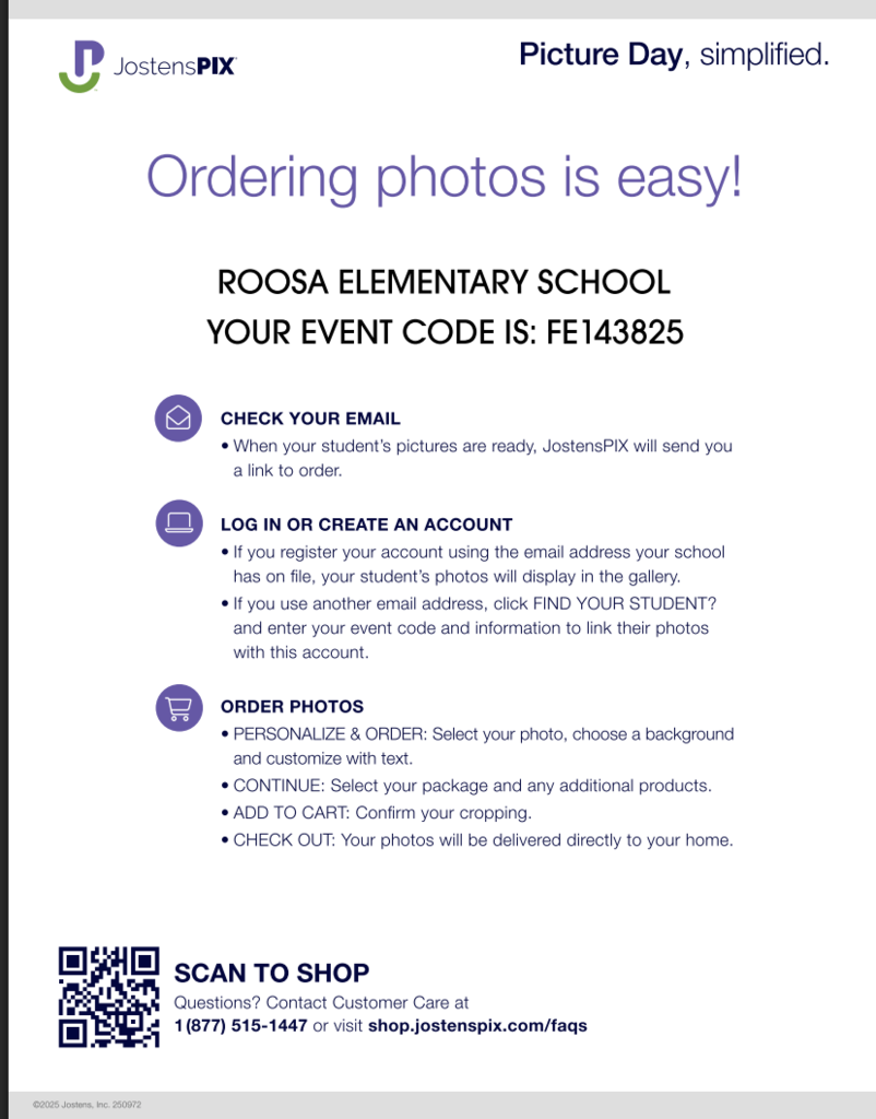 Fall Picture Info