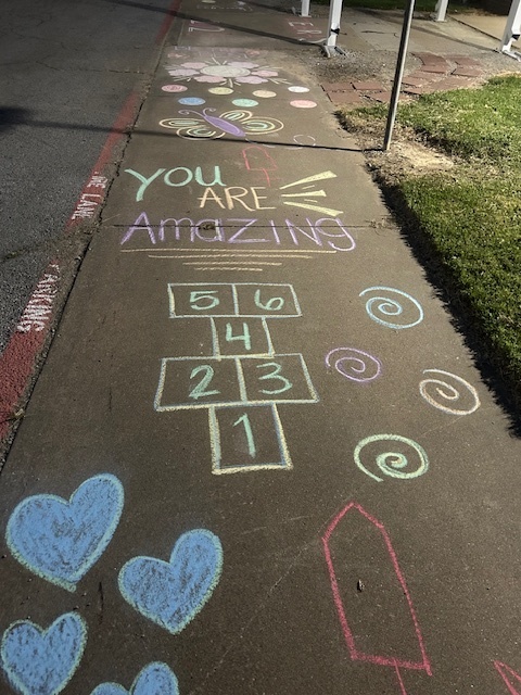 Chalking the Sidewalks