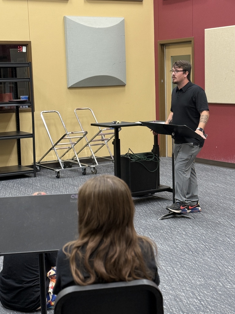 WRJH Band director leading Claremore's newest jazz band