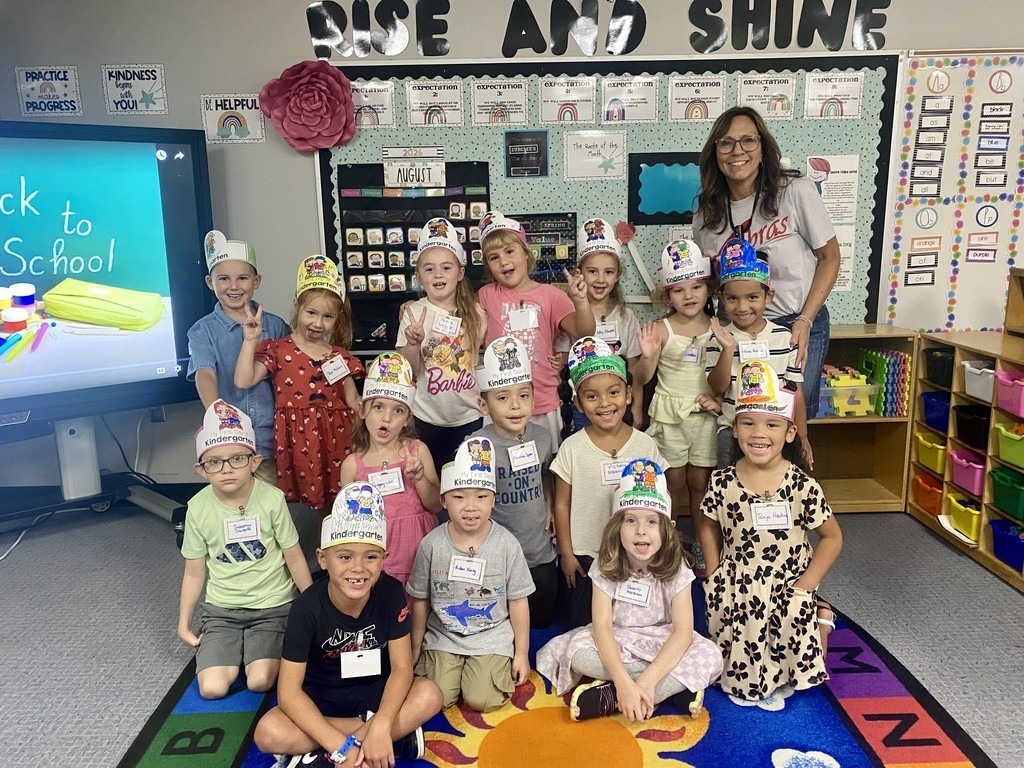 kindergarten students