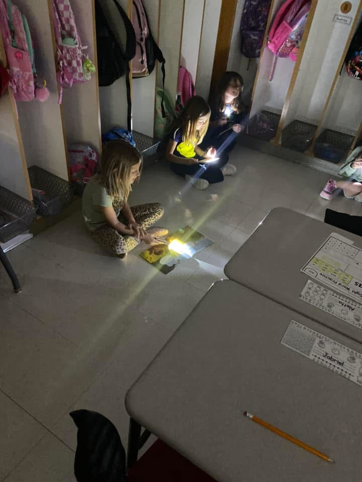 flashlight reading
