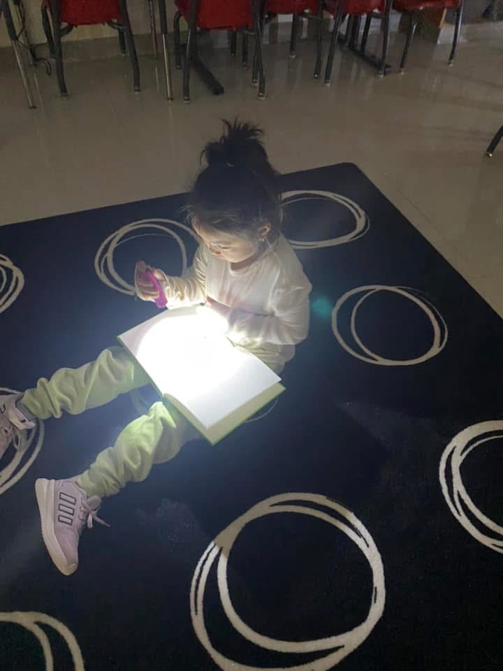 flashlight reading