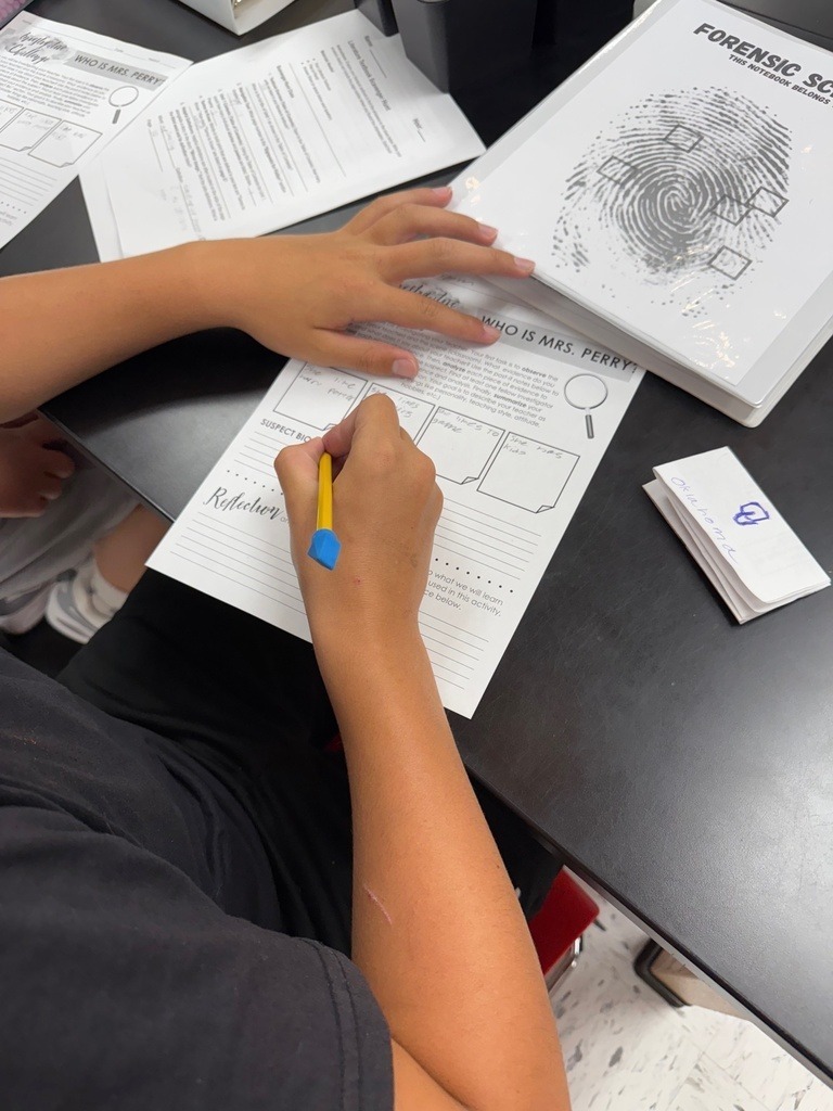 student working