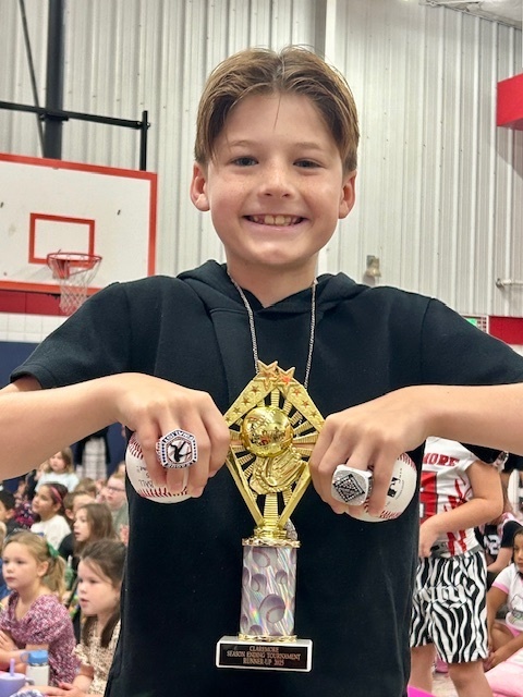 Mr. Henry and some baseball bling!