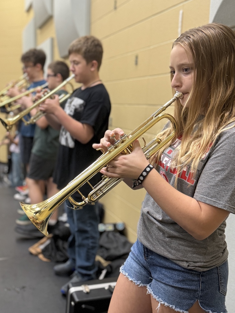 Jr High Jazz trumpets