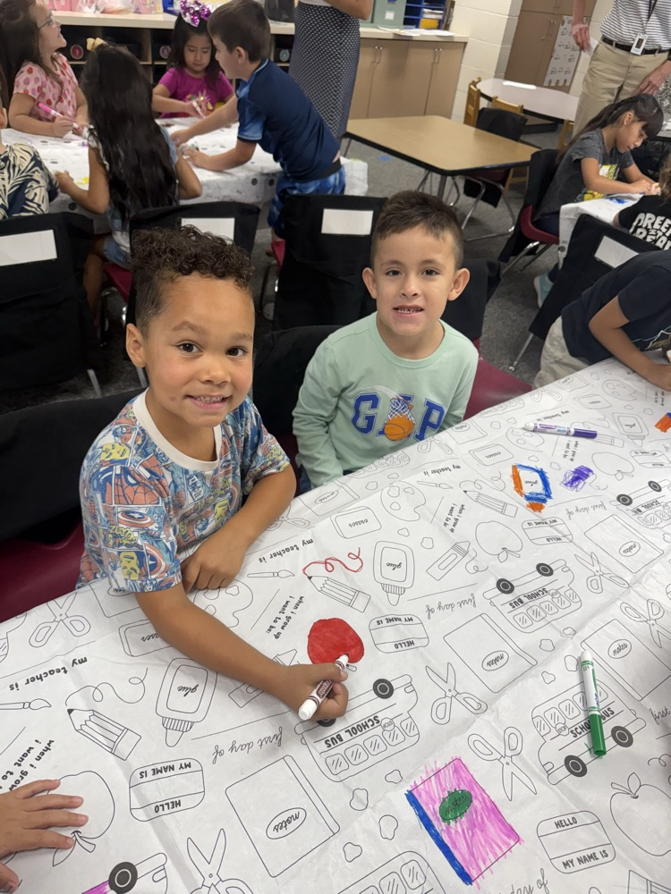 student coloring 
