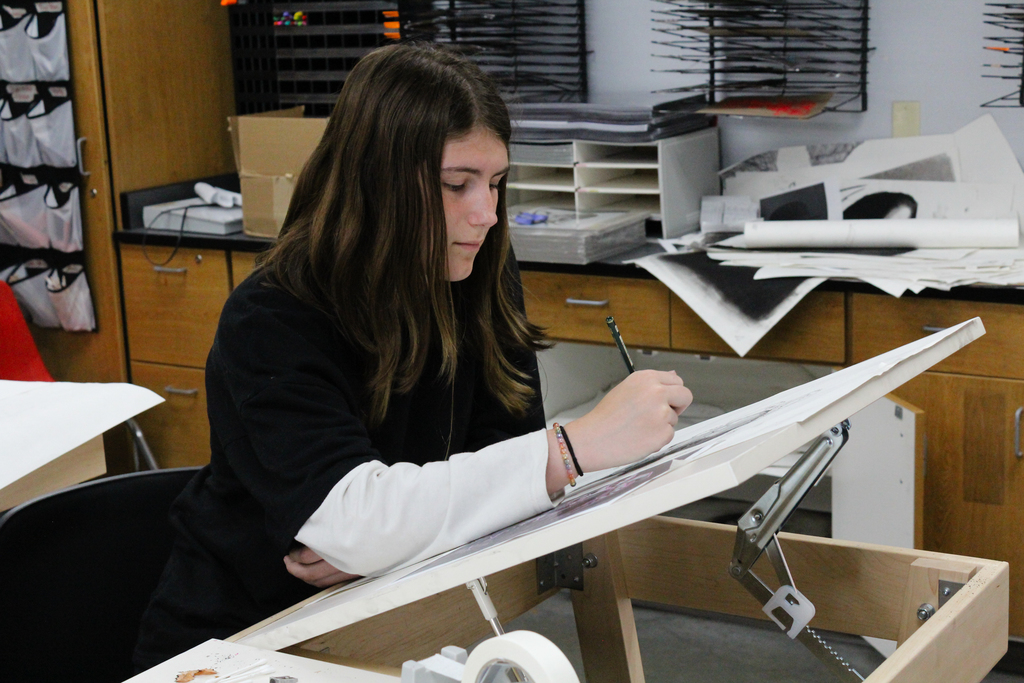 High School Art Class