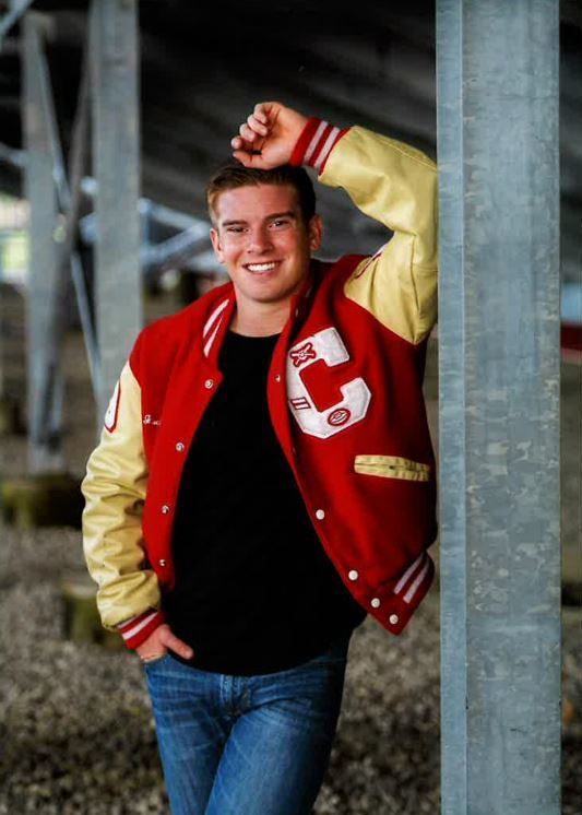 Letter Jacket Fittings – Thursday, September 18 MIDWEST SPORTING GOODS will be at Claremore High School on Thursday, September 18, from 10:45 AM to 1:00 PM to fit students for letter jackets. Important Payment Info: A $200 deposit is required at the time of the fitting. Payment methods accepted: Cash, Check, or Credit Card Checks should be made out to: MIDWEST SPORTING GOODS Final Payment: The remaining balance is due before or at delivery. Final payments must be made by Cash or Check only (Checks payable to MIDWEST SPORTING GOODS) Delivery Notice: Midwest Sporting Goods will contact the school to schedule delivery. Students will be notified in advance so they know when to bring their final payment. Ordering Patches Only? If you already have a jacket and only need to order patches, full payment is due at the time of order.