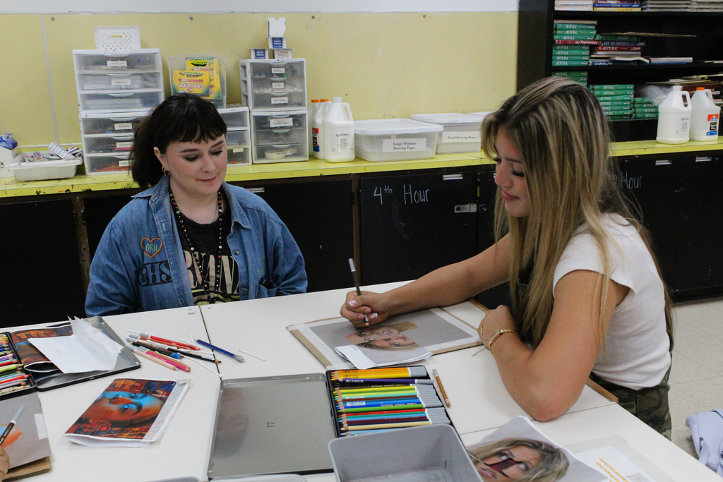 High School Art Class
