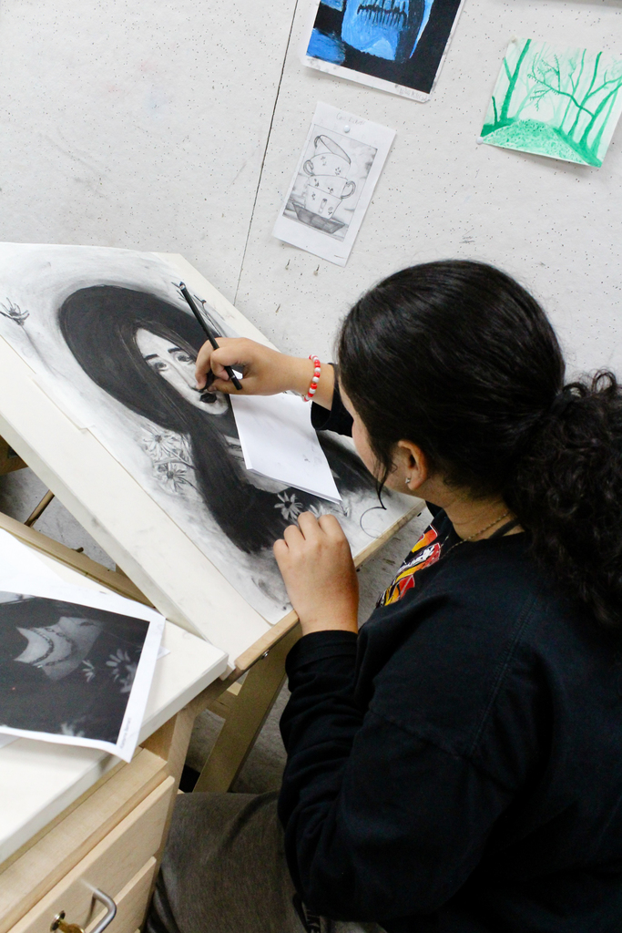 High School Art Class