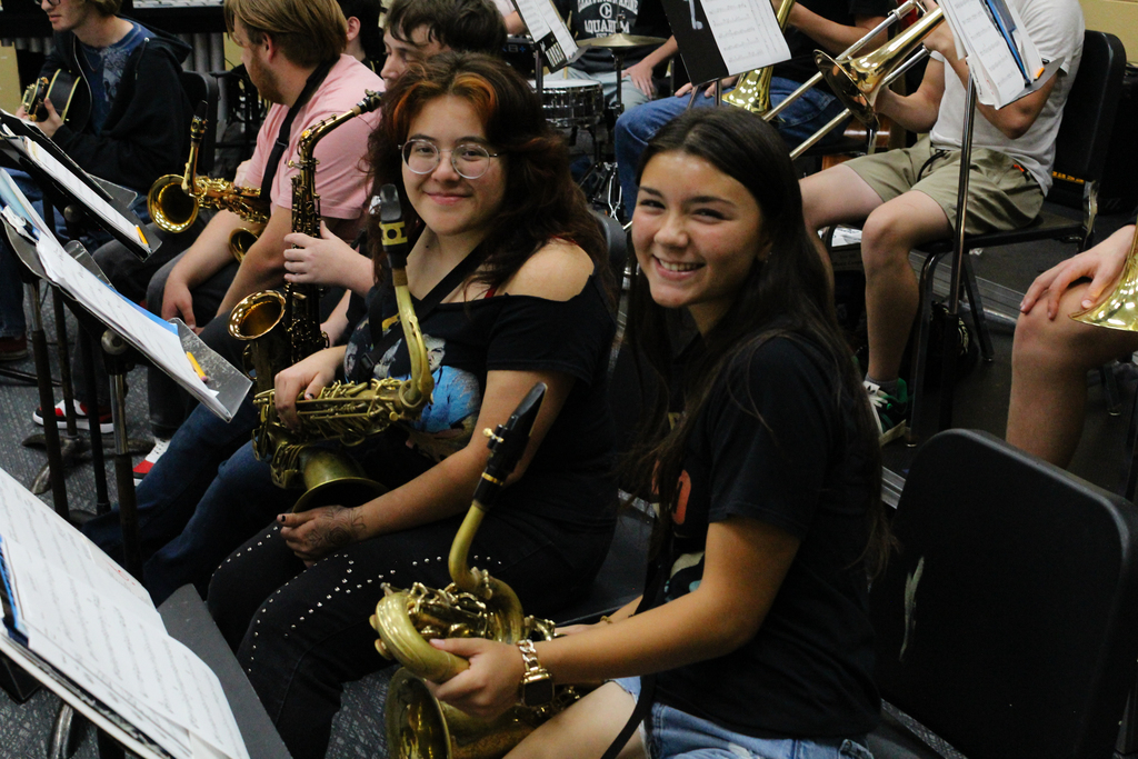 High School Band Class