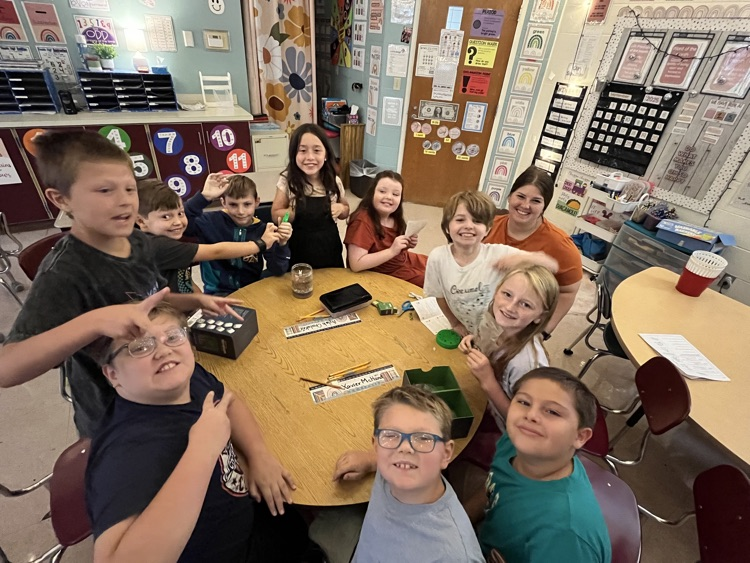 students in Peterson’s class