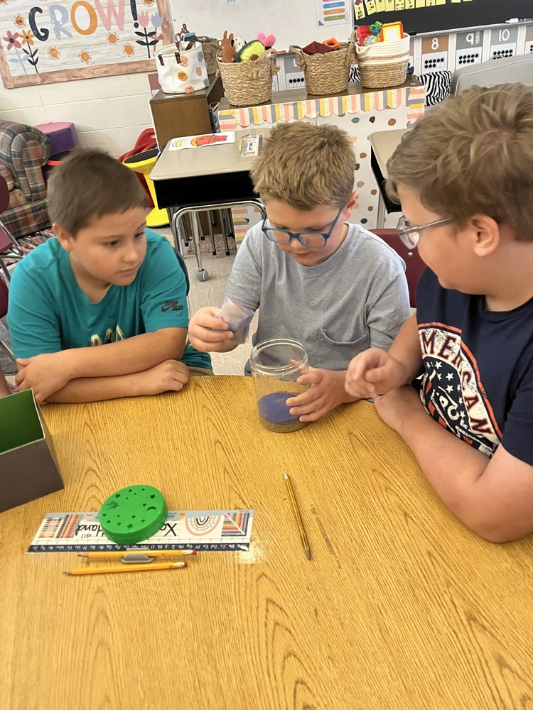 students in Peterson’s class
