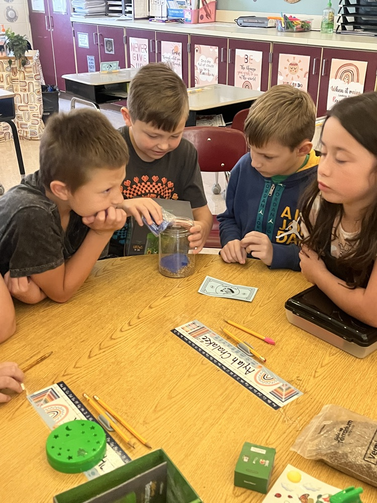 students in Peterson’s class