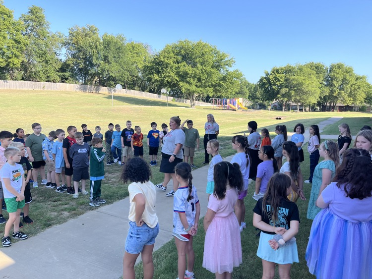 students practicing procedures 