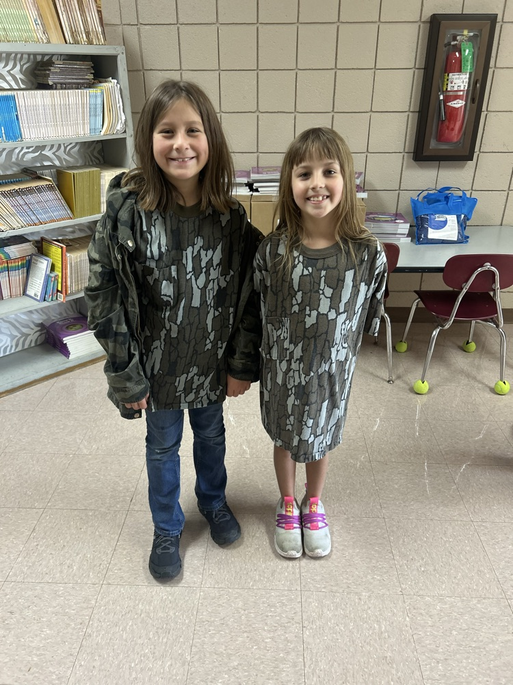 students in camo