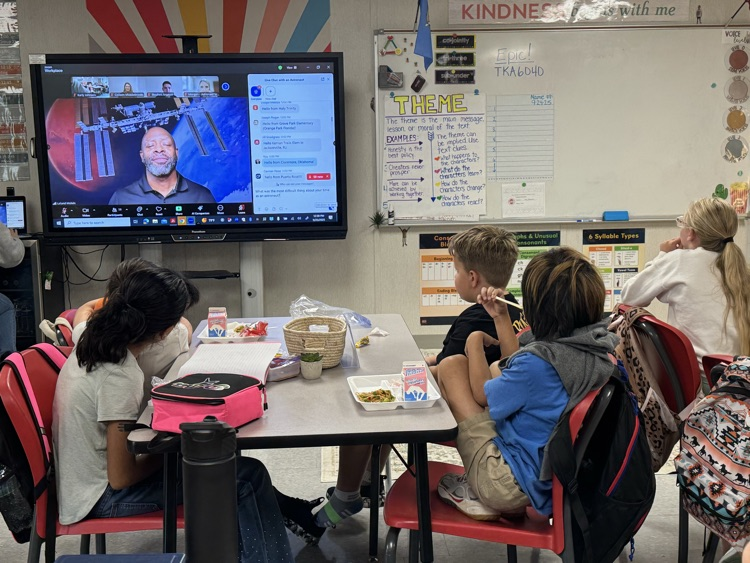 astronaut visit