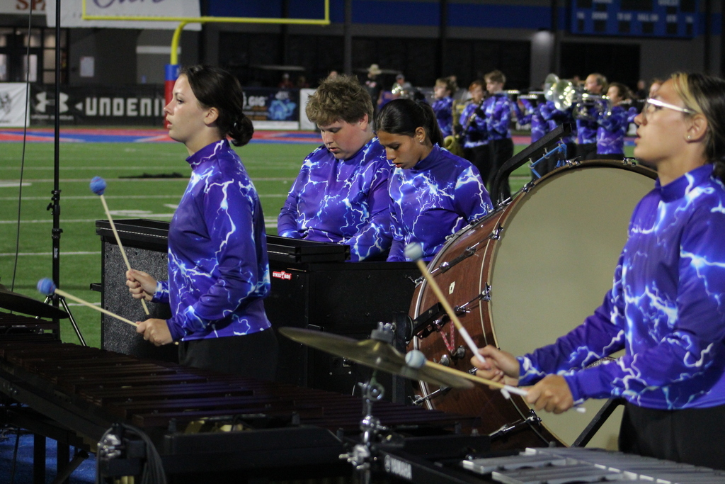 Percussion section 