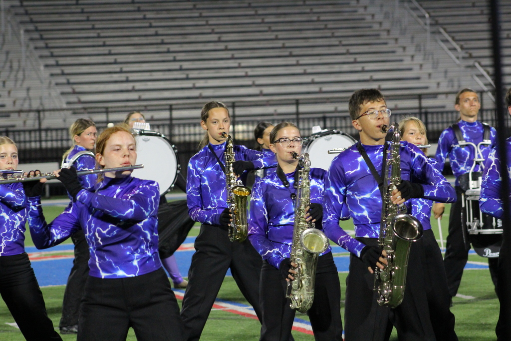 wind section of band 