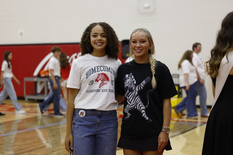 two girls smiling for a photo