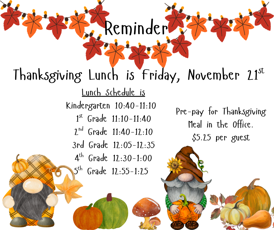 Thanksgiving Luncheon