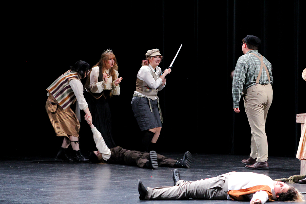 Students performing Wind of the Willows