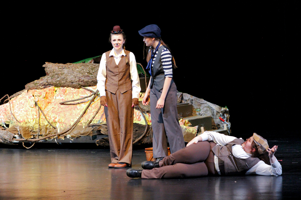 Students performing Wind of the Willows