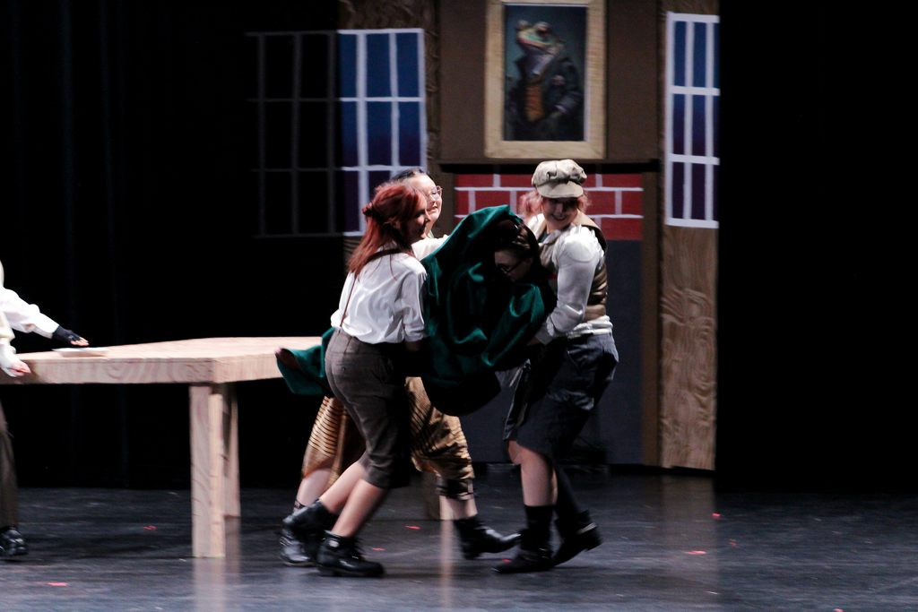 Students performing Wind of the Willows