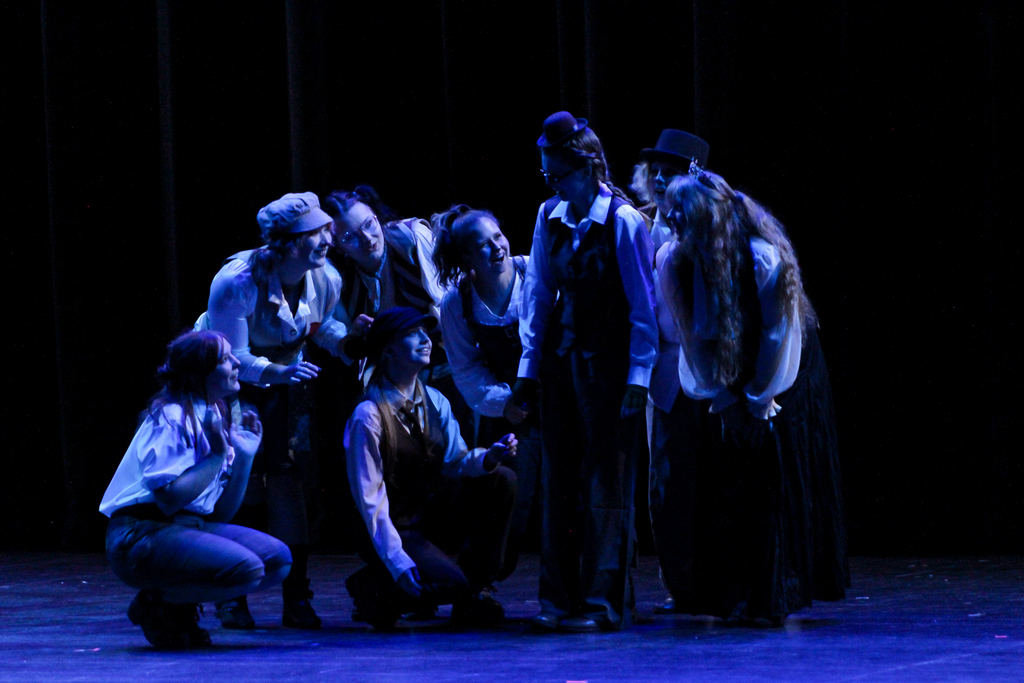 Students performing Wind of the Willows