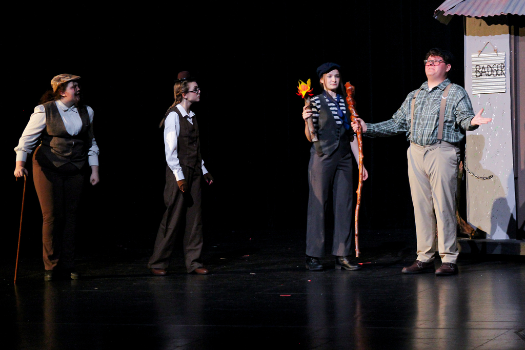 Students performing Wind of the Willows