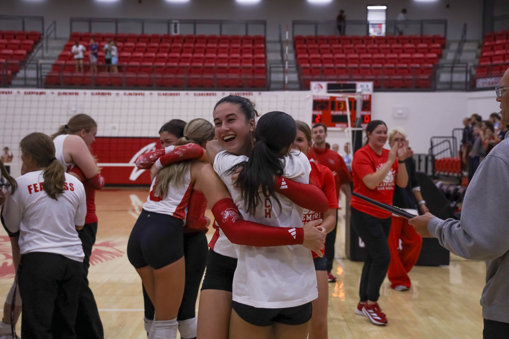 celebration after regional win