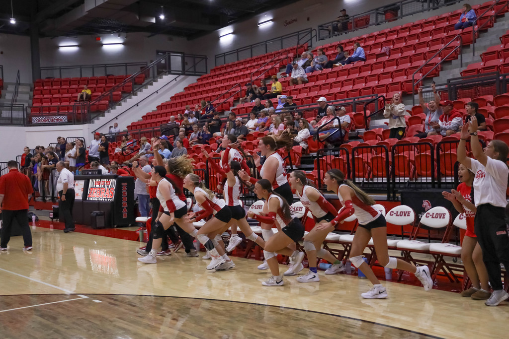 celebration after regional win