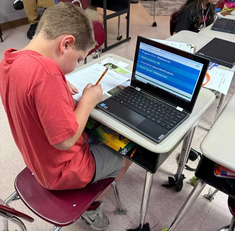 students researching facts