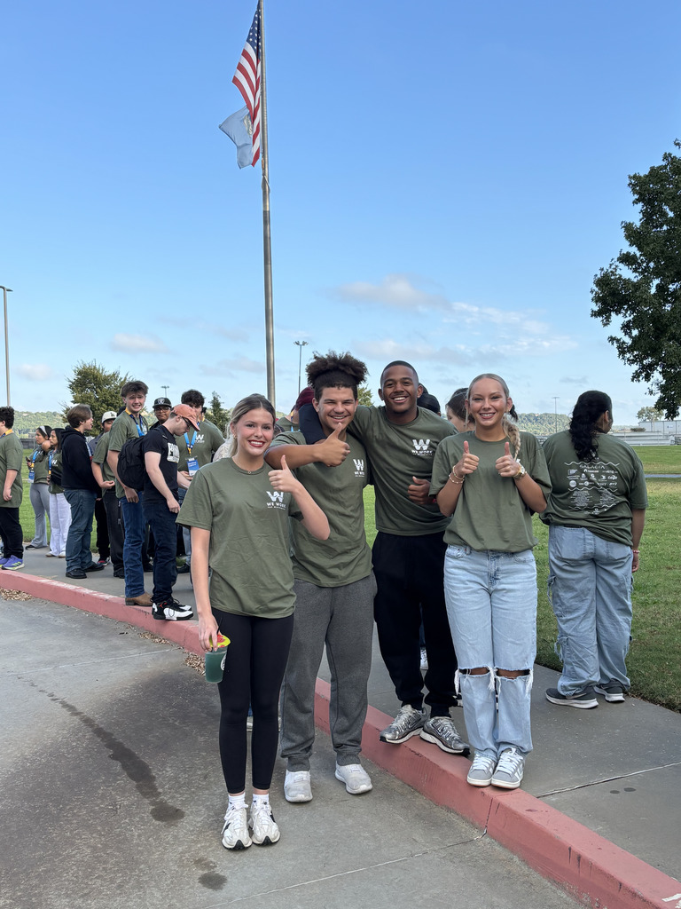 students on a field trip to the port of catoosa