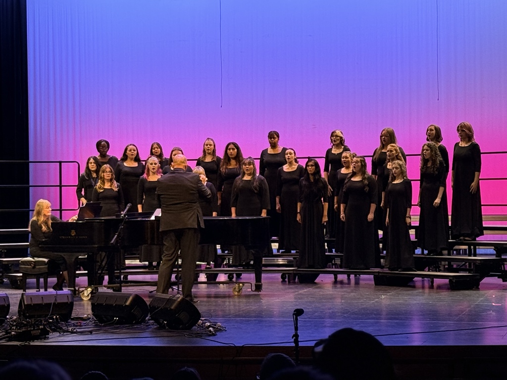 CHS Choir performing for their Fall concert