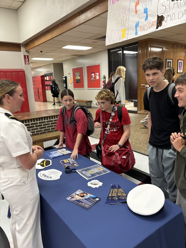 Claremore High School recently welcomed a variety of college representatives to campus, giving students the chance to explore their post-secondary options and connect directly with admissions professionals. Representatives from the University of Oklahoma, U.S. Naval Academy, Rogers State University, Oklahoma State University, University of Arkansas, University of the Ozarks, Tulsa Community College, Bates University, Wichita State University, Northeastern Oklahoma A&M College, and Community Care College met with students during lunch to share information about academic programs, scholarships, and campus life. These visits provide valuable opportunities for students to ask questions, compare options, and begin planning their futures beyond high school.
