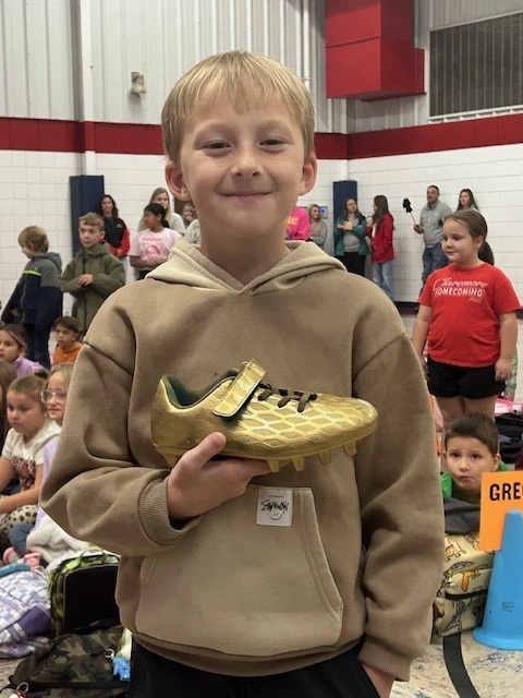 Golden Cleat for Soccer!