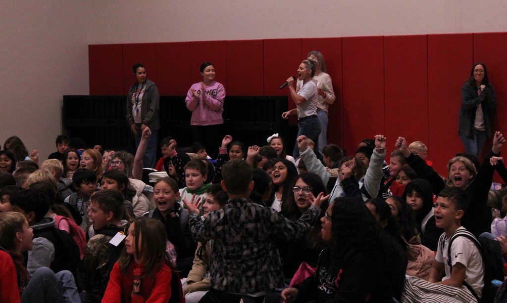 Fay  presenting awards
