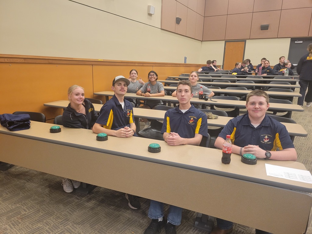 NJROTC students at Brain Brawl