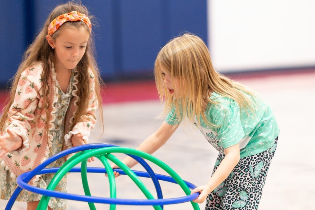 Coach Johnson's gym class