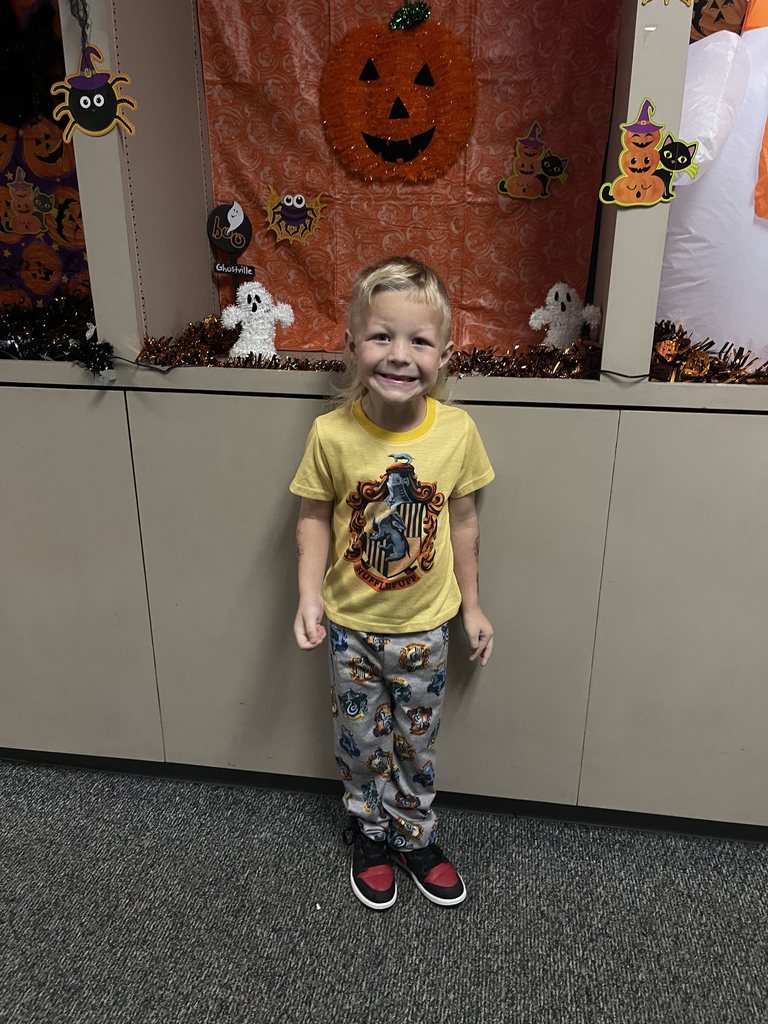 student wearing yellow