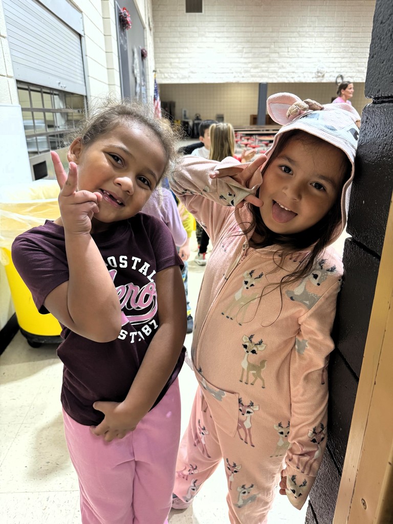 students wearing pjs