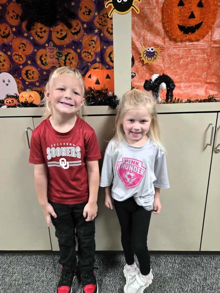 students wearing athletic gear