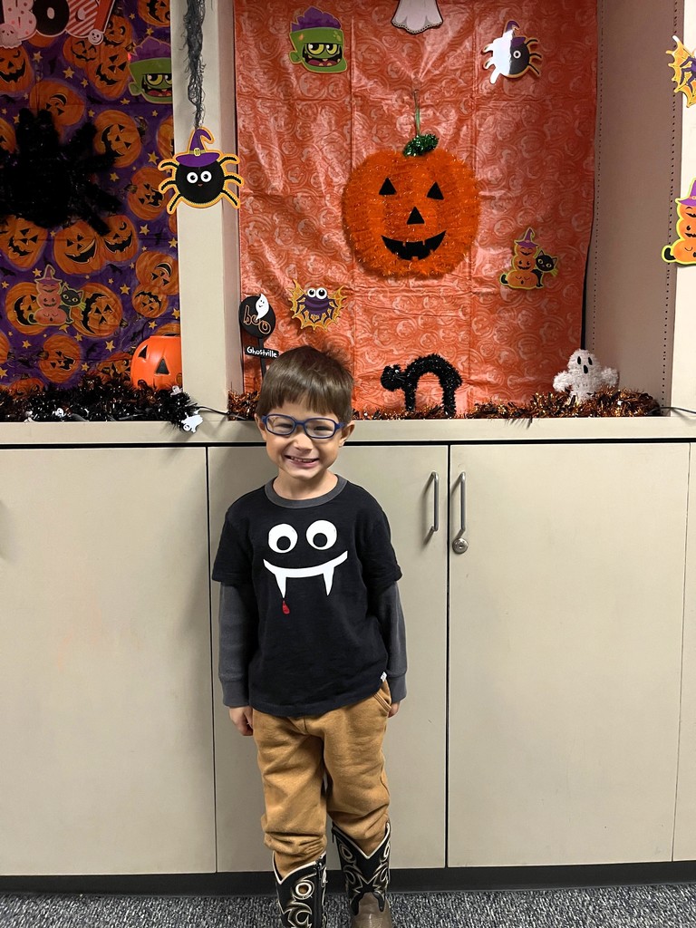 student wearing black