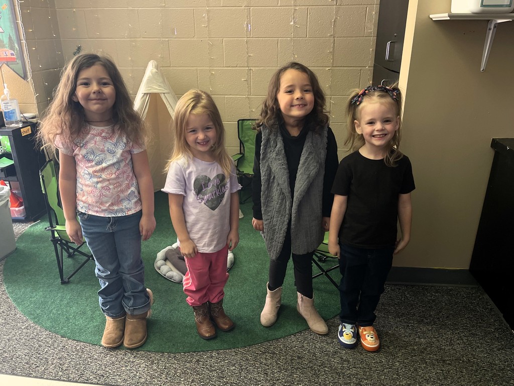 students wearing black or boots