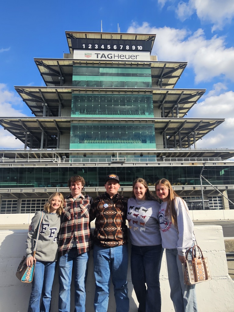 Our students had an incredible experience at the National FFA Convention in Indianapolis, connecting with fellow members from across the country and exploring opportunities with colleges and industry leaders. Highlights included celebrating Chason Sisovsky earning his American FFA Degree, visiting the Peyton Manning statue at Lucas Oil Stadium, touring the Indianapolis Motor Speedway, and enjoying a fun evening bowling with friends and family.  They also visited St. Louis, riding to the top of the Arch for amazing views of the Mississippi River.  A proud moment for our FFA members as they grow their leadership, network, and knowledge!