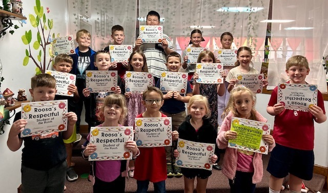 October Respectful Students of the Month